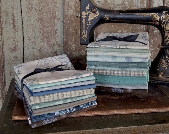 Fabric: Bundle HALF YD "Snowy Season" Sampler