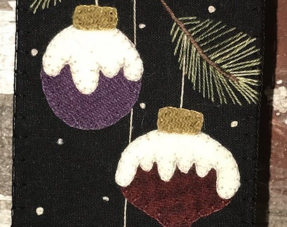 Pattern: Wool Applique "Skinnies in the Pines" by Front Porch Quilts
