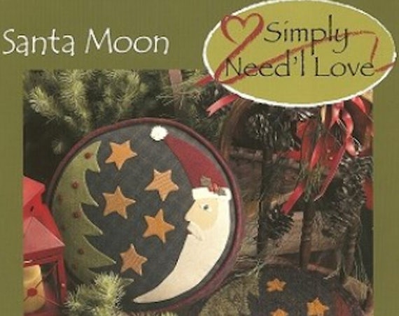 Pattern Booklet: Santa Moon by Becky Menges for Need'l Love Designs