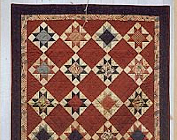 Quilt Kit and Pattern: Freedom Star Quilt by Country Threads