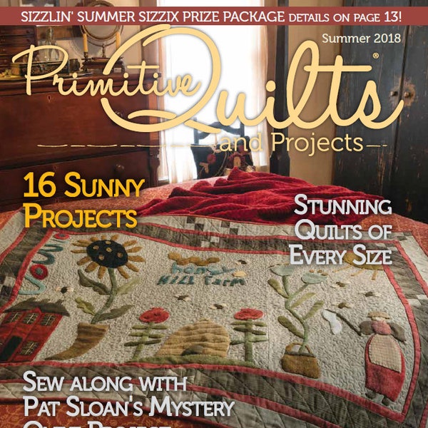 Magazine: 2018 Summer Primitive Quilts and Projects