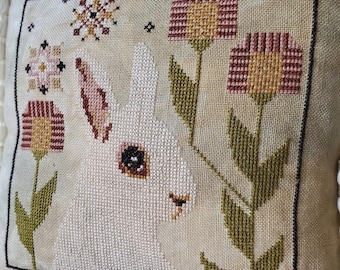 Pattern: "Bedelia Bunny" - Cross Stitch  by The Artsy Housewife