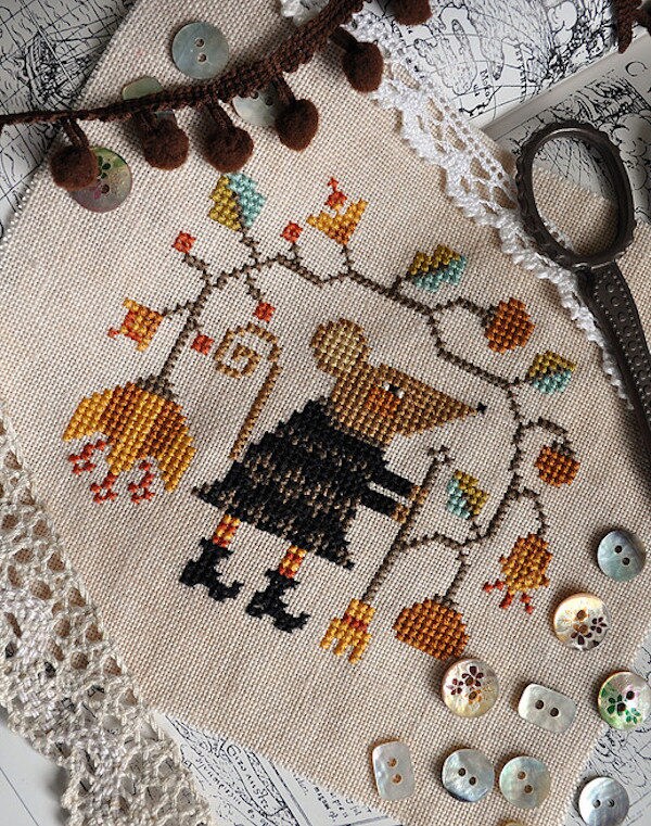 punch needle cross stitch