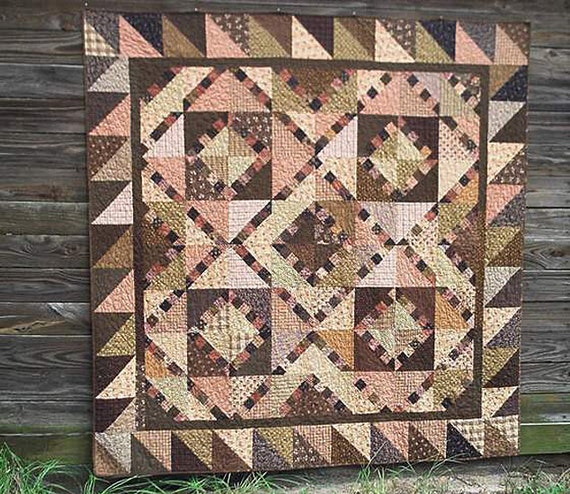 Pattern: Pinny n Pa Quilt Pattern by Primitive Pieces by Lynda