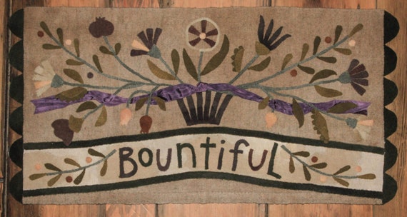 Wool Kit and Pattern: "Bountiful" by Maggie Bonanomi