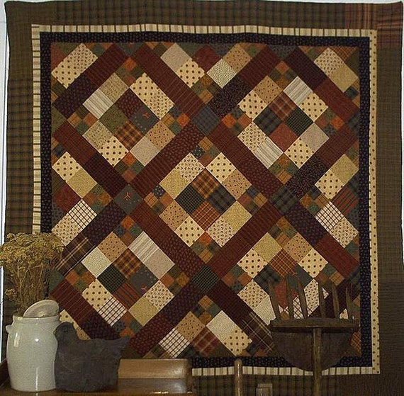 Pattern: The Old Nag Quilt Pattern by Primitive Pieces by Lynda