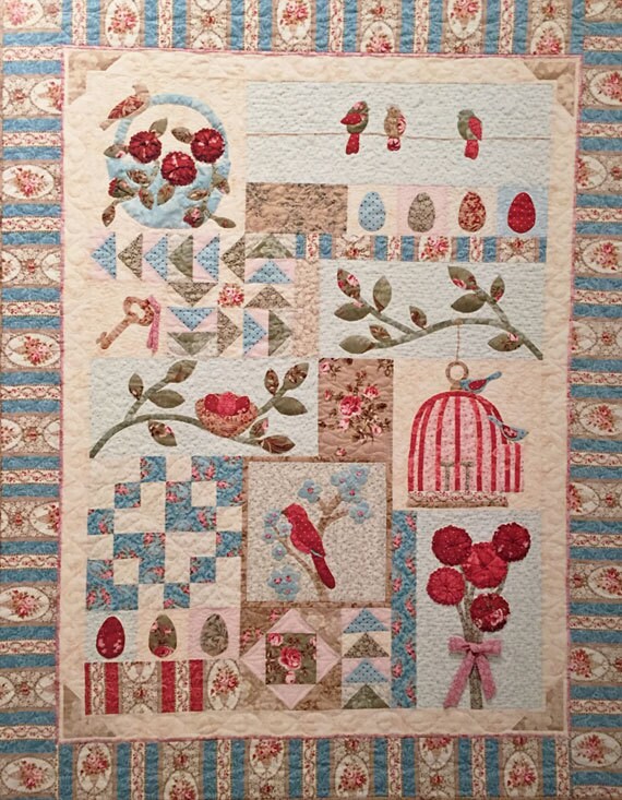 Pattern: Bird Haven Quilt by A Graceful Stitch