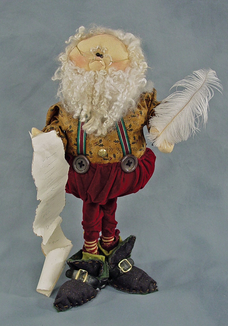 Pattern Santa's List by Sparkles N Spirit Etsy