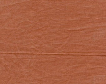 Aged Muslin: "Paprika" (new, special dyed cloth) - Color #7692-0129 Marcus Fabrics