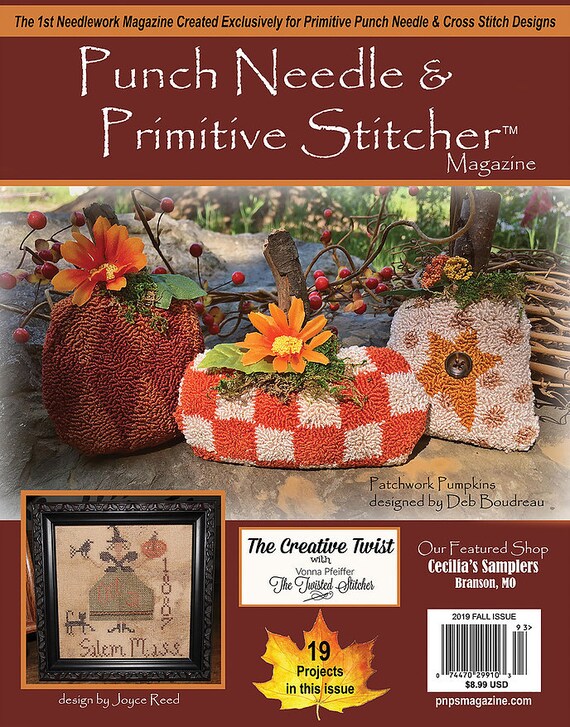 Magazine: Fall 2019 - Punch Needle and Primitive Stitcher