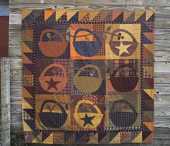 Pattern: Slim Pickins Quilt Pattern by Primitive Pieces by Lynda