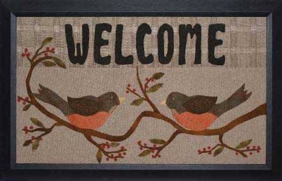 Pattern: "Welcome" quilt pattern by Geoff's Mom Pattern Co.