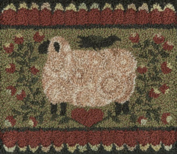 Pattern: My Shepherd Punch Needle by Teresa Kogut