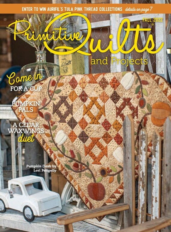 Magazine 2022 Fall Primitive Quilts and Projects Etsy