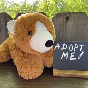 Weighted Rescue Plush - Toast the Corgi