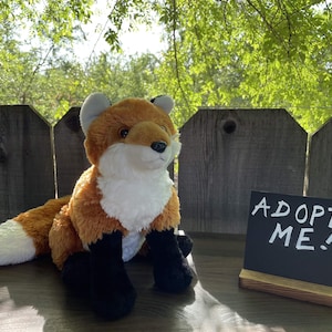 Weighted Rescue Plush - Archer the Fox