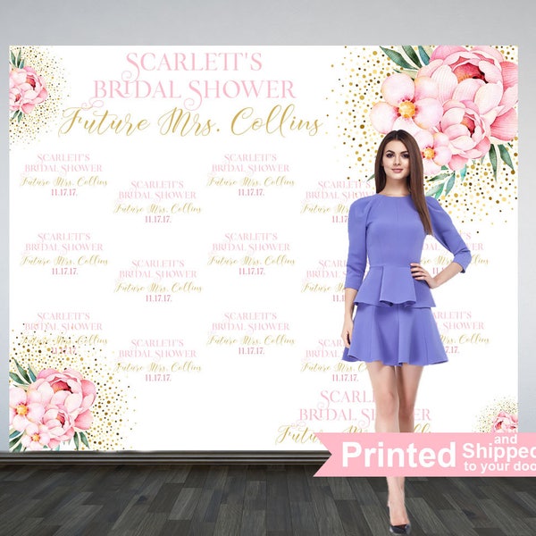 Bridal Shower Backdrop Etsy