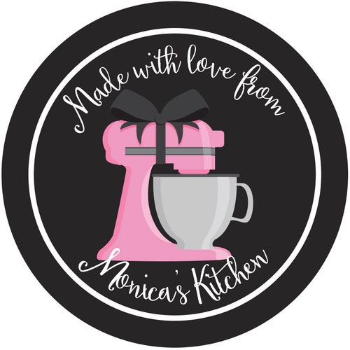 Kitchen Stickers Baking Stickers Personalized Kitchen - Etsy