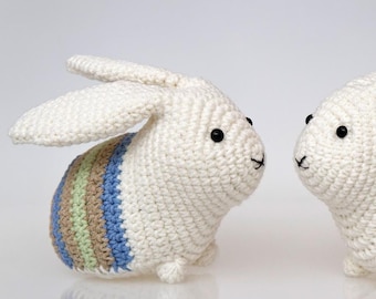 Easter Bunny Crochet Pattern: Amigurumi Rabbit Decor (PDF Download)