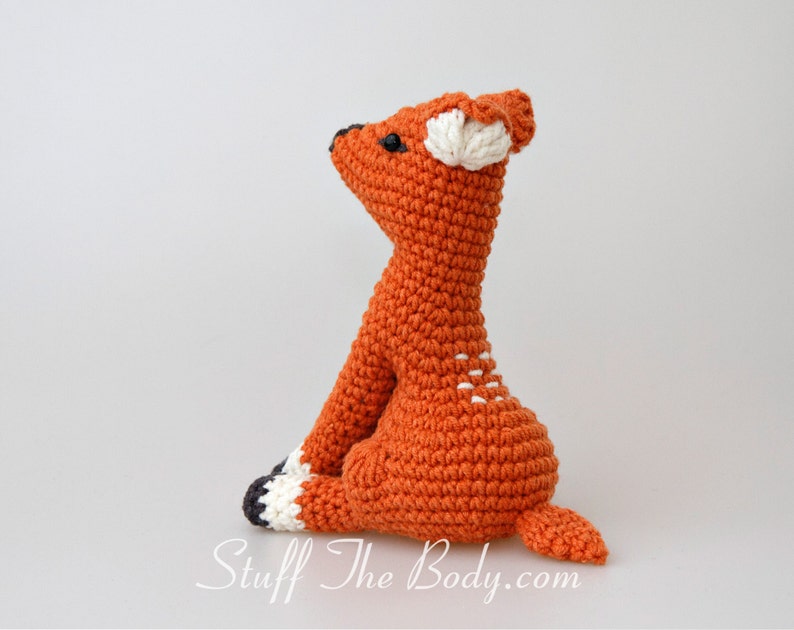 Timmy The Fawn Amigurumi Pattern, Seamless Deer Crochet Pattern, advanced techniques, toy pattern, home decor, present ideas, baby shower image 2