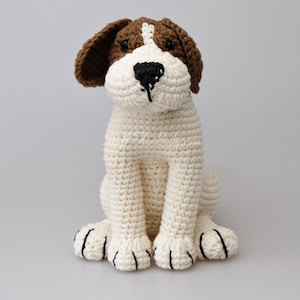 Azor The Beagle Dog Amigurumi Pattern, Puppy Crochet Pattern, nursery decor, birthday present, gifts for kids, home decoration, baby shower