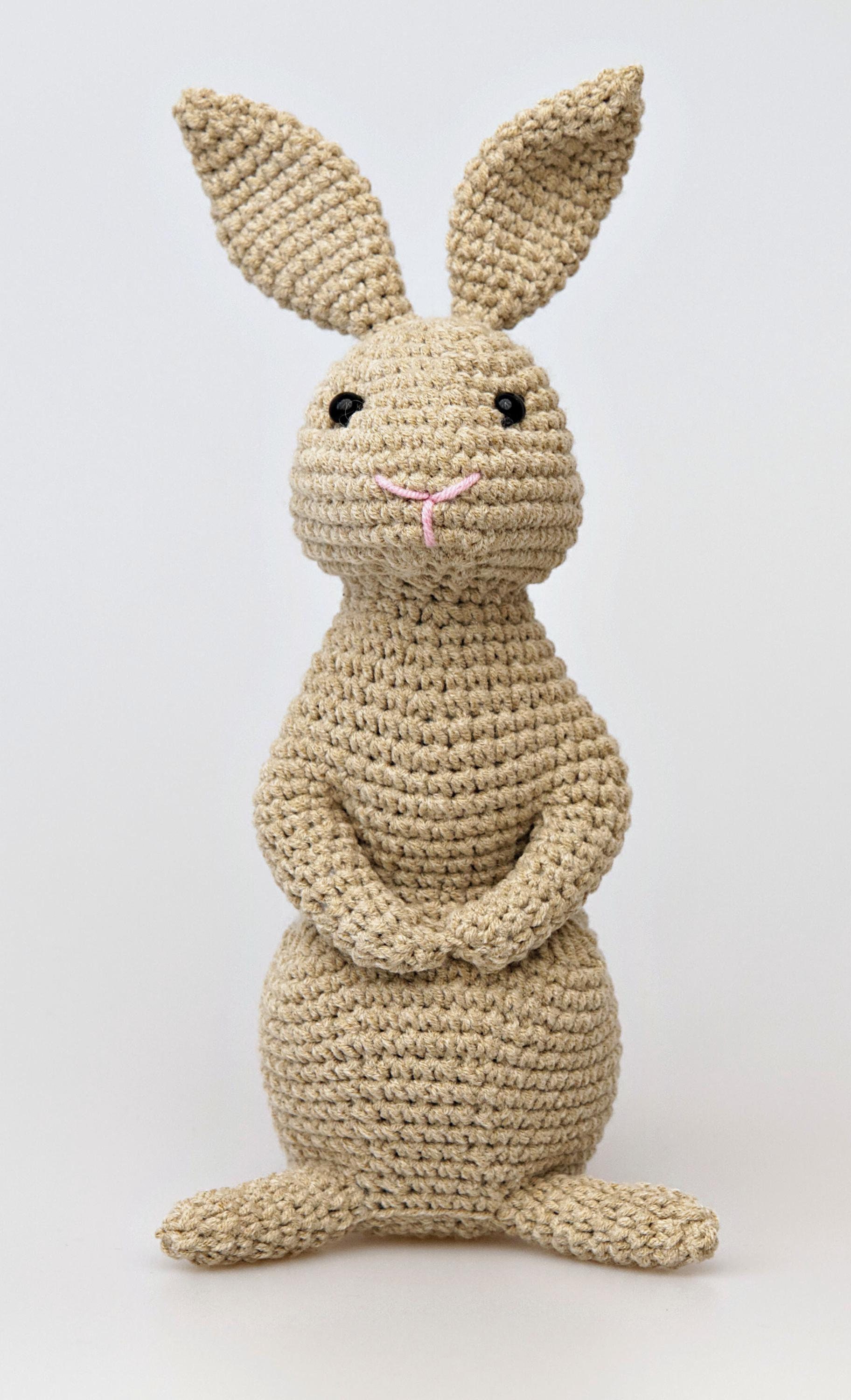Pixies Rabbit Pixie the Rabbit Crochet Pattern: Realistic No-sew Easter Bunny ...