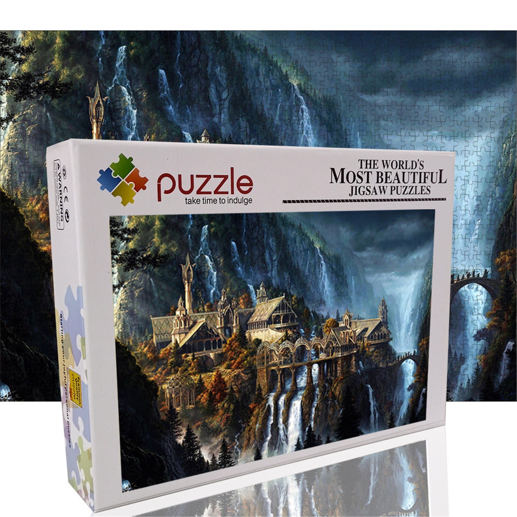 Personalized Image Jigsaw Puzzle Custom Travel Photo Puzzle Etsy