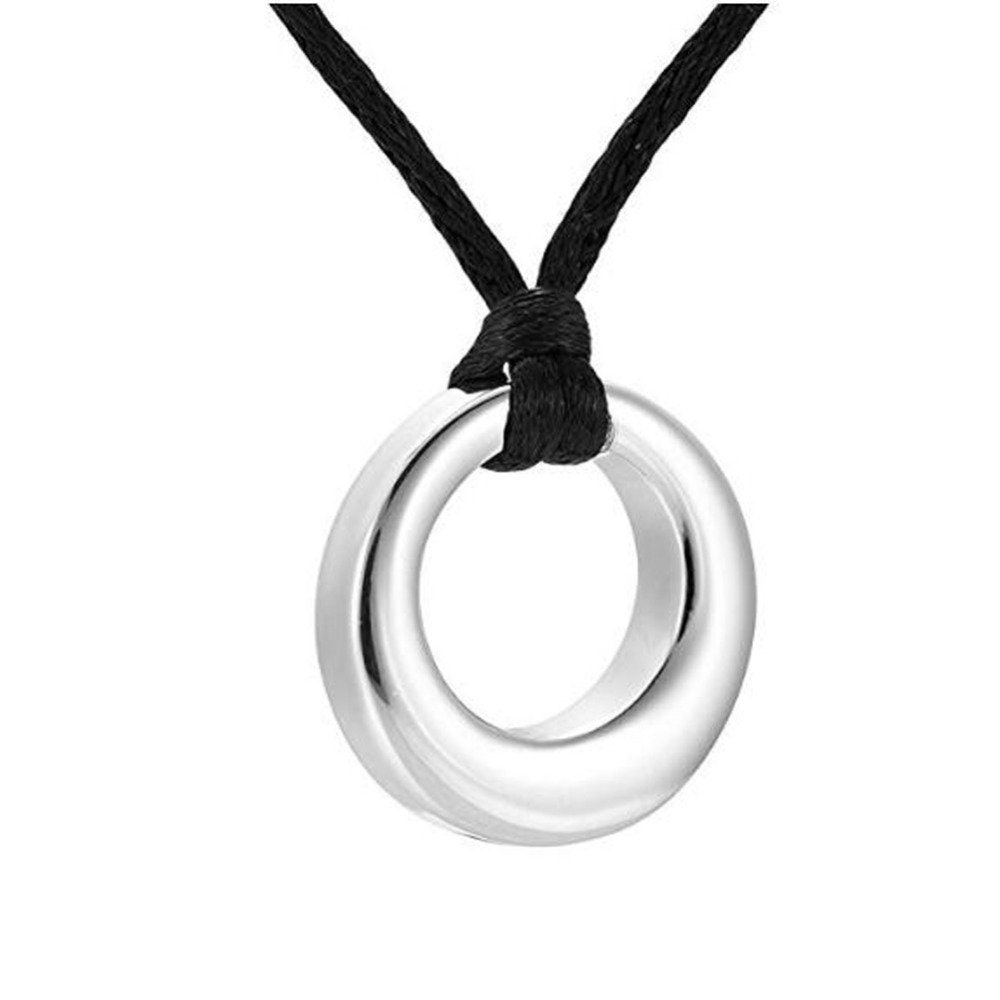 Ciondolo A Forma Di Cerchio Di Cristallo Blu - Gioiello - Foto 9