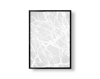 Marble Abstract Art Print | Marble Art | Modern Art | Minimal Art | Wall Art | Minimalist Art | Fine Art Print | Wall Art | Black and White