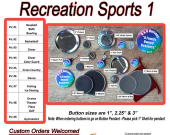 1 inch designs on buttons