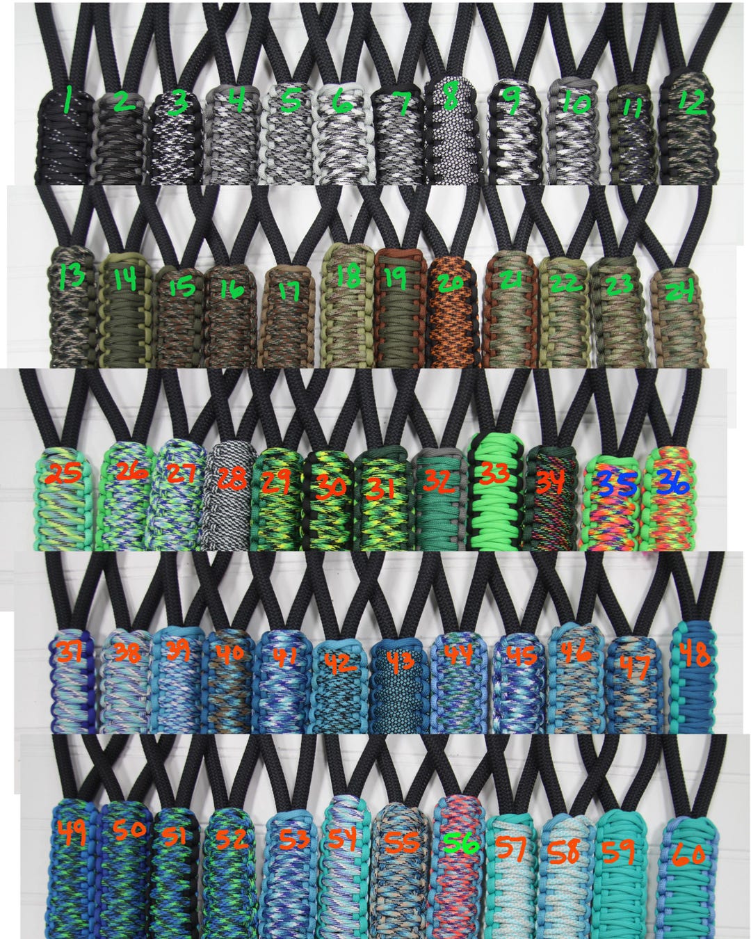 PRE MADE Handles in a Variety of Colors - Options #1 - 60 - Etsy