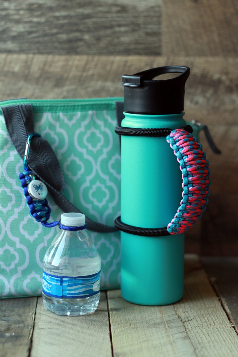 Handmade Paracord Water Bottle Holder With 550 Paracord. Great Etsy