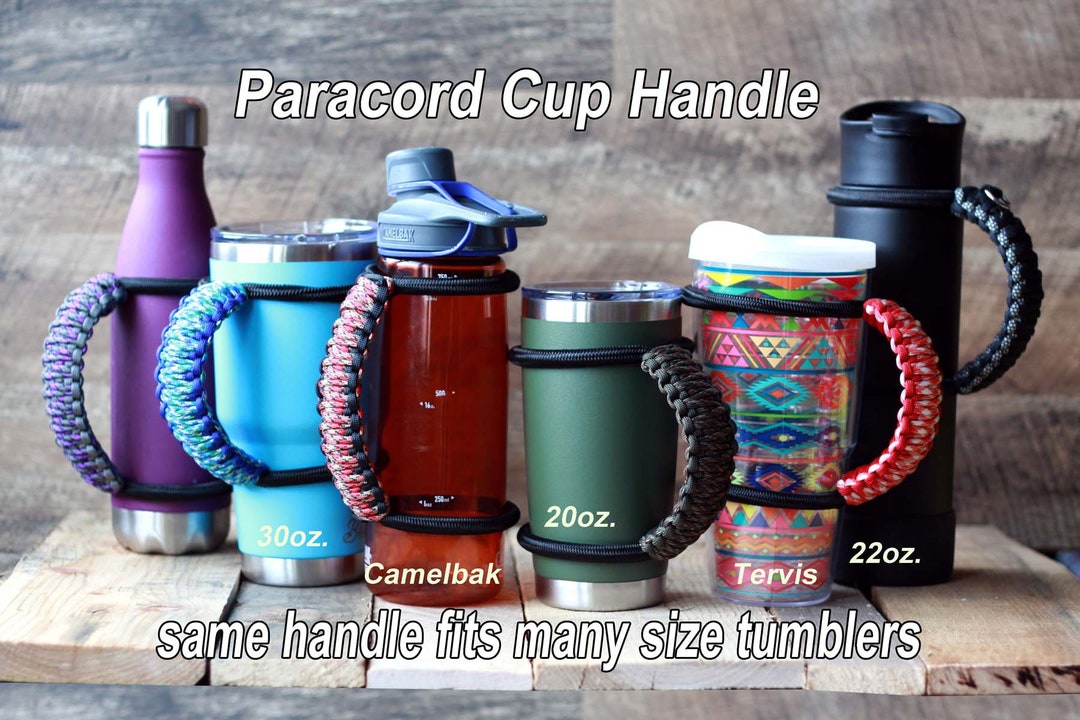 Travel Mug Paracord Handle