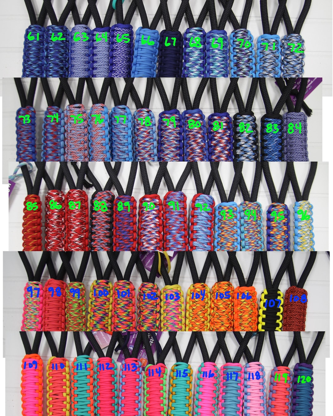 PRE MADE Handles in a Variety of Colors - Options #61-120 - Etsy