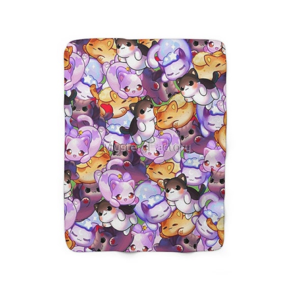 Buy Aphmau Meow Plushies Anime Cats Sherpa Fleece Throw Blanket Online in India - Etsy Buy Aphmau Meow Plushies Anime Cats Sherpa Fleece Throw Blanket Online in India - Etsy