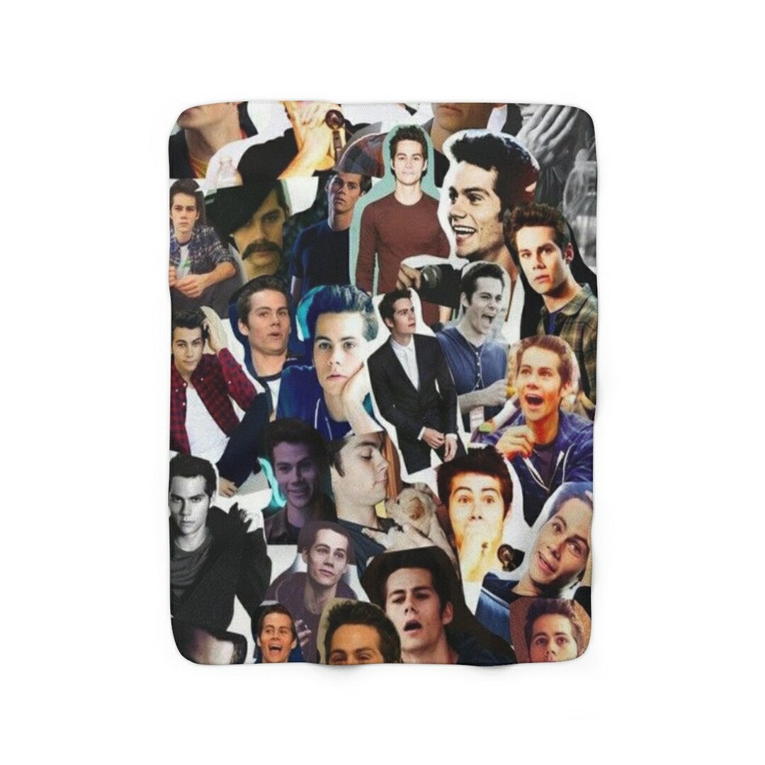 Dylan O'brien Photo Collage 2 Blanket Etsy