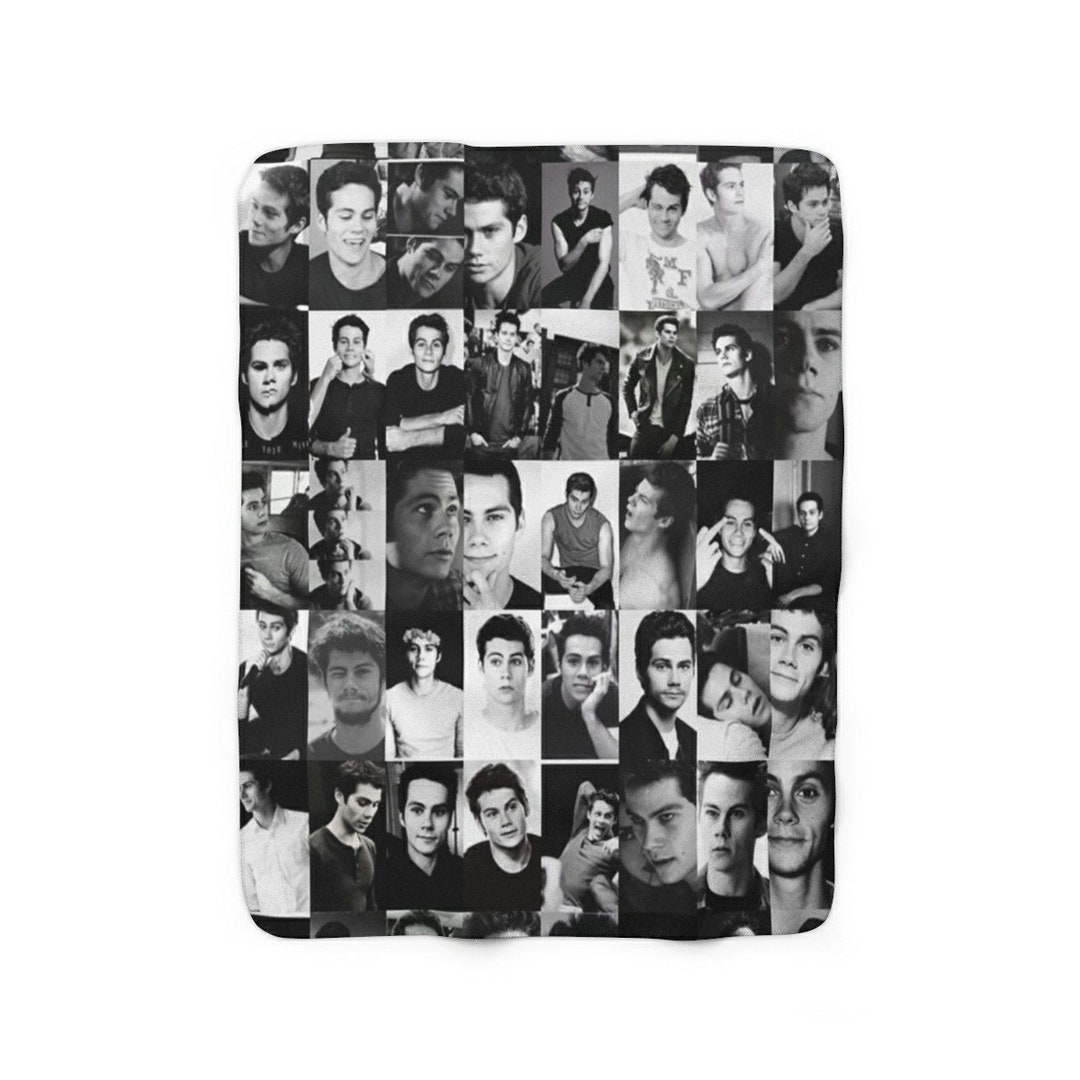 Dylan O'brien Photo Collage Blanket Etsy