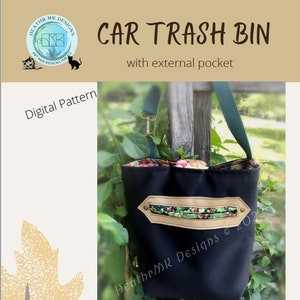 Car Trash Bag, Western Car Accessories, Truck Accessories for Women,  Western Tote Bag,washable Bag, Car Accessories 