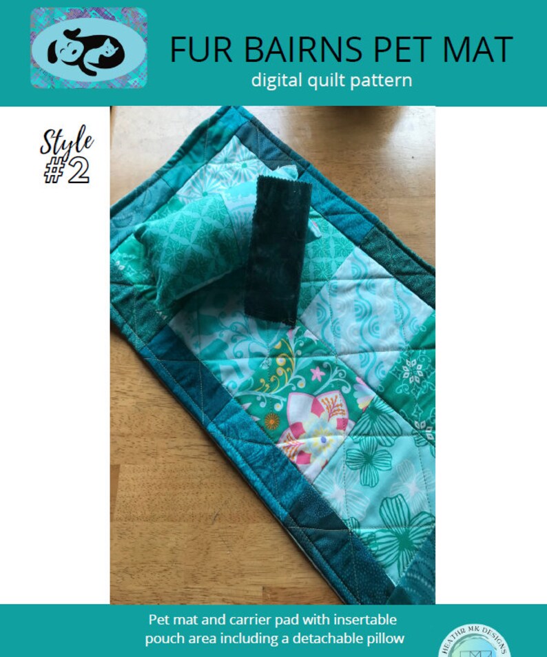 Cat Mat or Crate Pad Digital Pattern; Size 20x 13 Pet Mat. Easy to Make ...