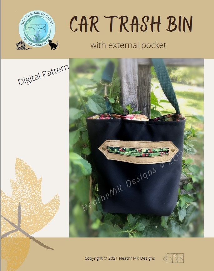 PDF PATTERN Sewing Mat Bag for Sewing Machine Mat Organizer/tote Bag:  Travel Tote for Sewing With Ironing Pad, Pincushion, Trash Catcher 