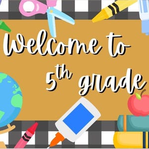 Customizable Welcome Back to School Banner Template