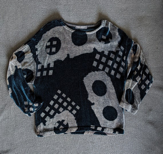 Vintage maude ANDRADE chenille sweater