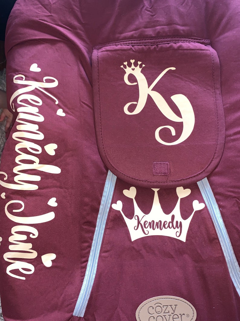Customized Car Seat Covers Cozy Baby Girl Baby BOY Etsy