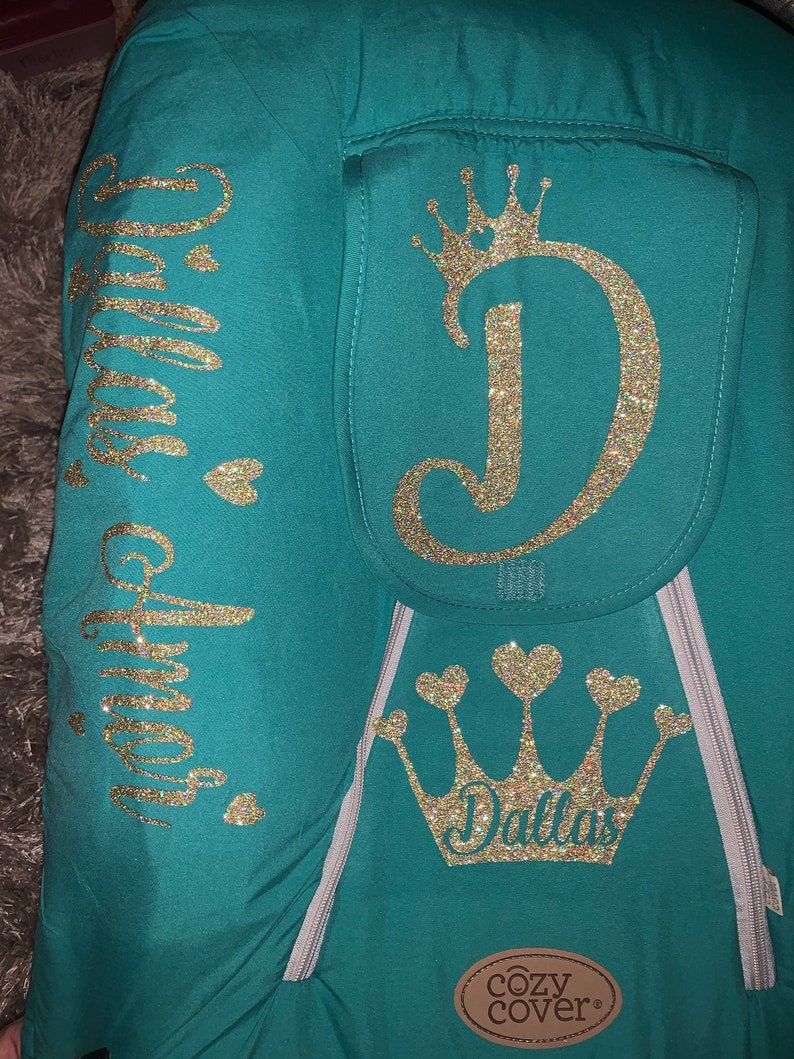Customized Car Seat Covers Cozy Baby Girl Baby BOY Etsy