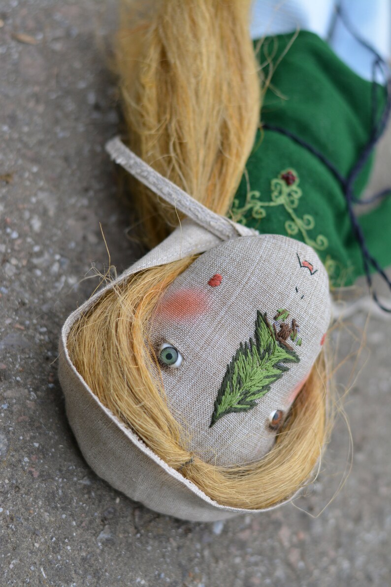 Pixie Elf Doll - Woodland Girl - Handmade Doll - Textile Toy ...