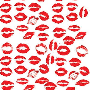 Lipstick Traces - Ceramic Decals- Enamel Decal  - Glass Decal- 19280
