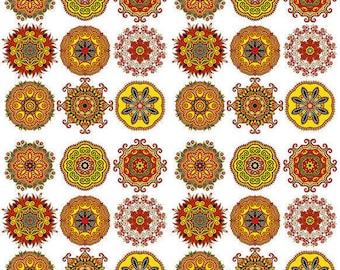 Ornamental Lace - Ceramic Decals- Enamel Decal - Fusible Decal - Glass Fusing Decal ~ Waterslide Decal - 22571