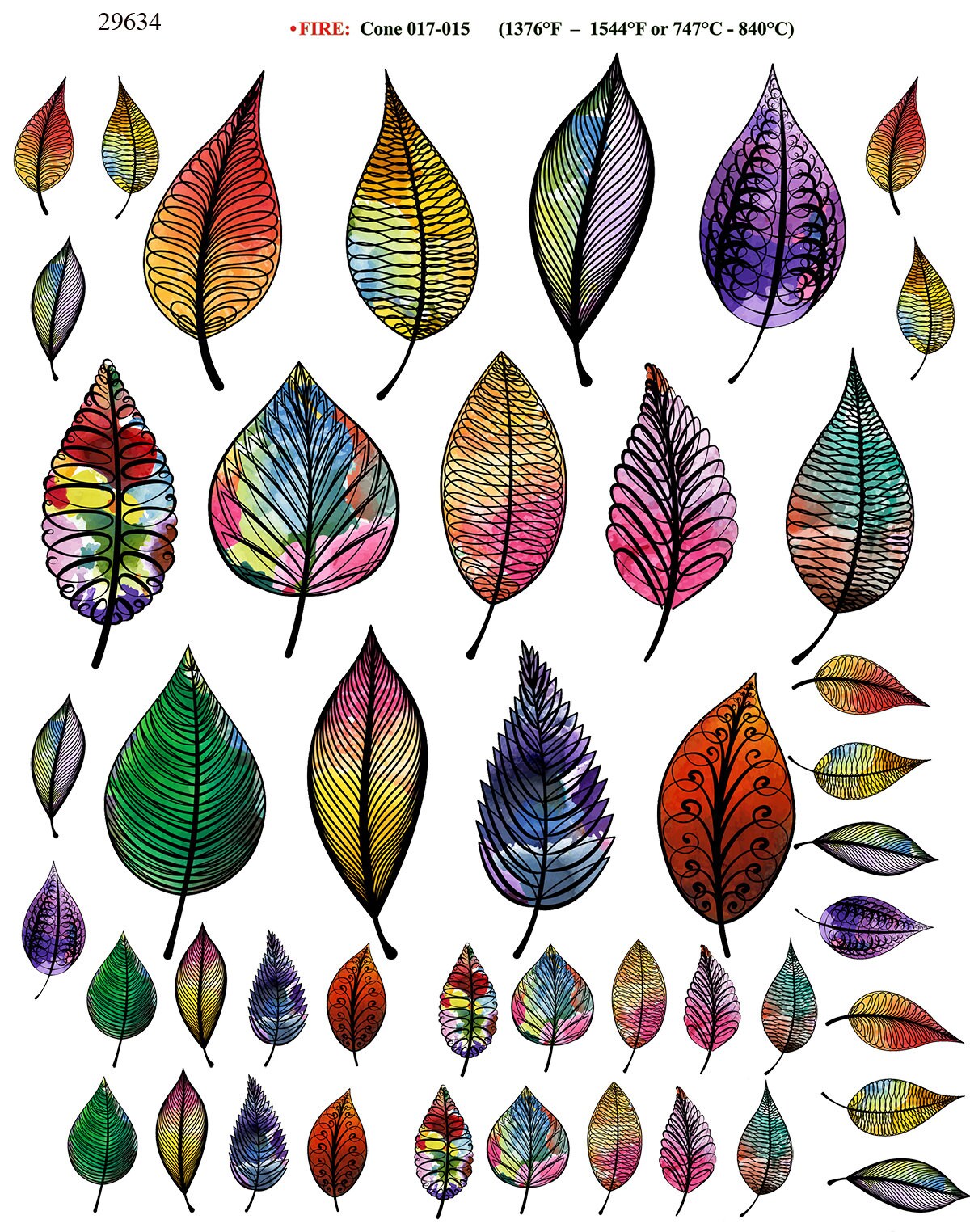 Enameling Sculpting & Forming Glass Fusing Decal Waterslide Decal