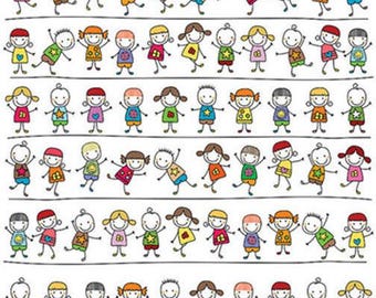 Kool Kids - Ceramic Decals- Enamel Decal  - Glass Decal- 82096