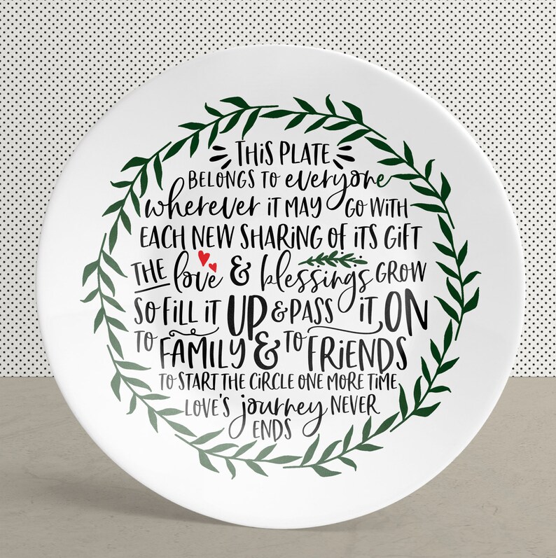 Christmas Plate Design Ceramic Decals Enamel Decal Etsy